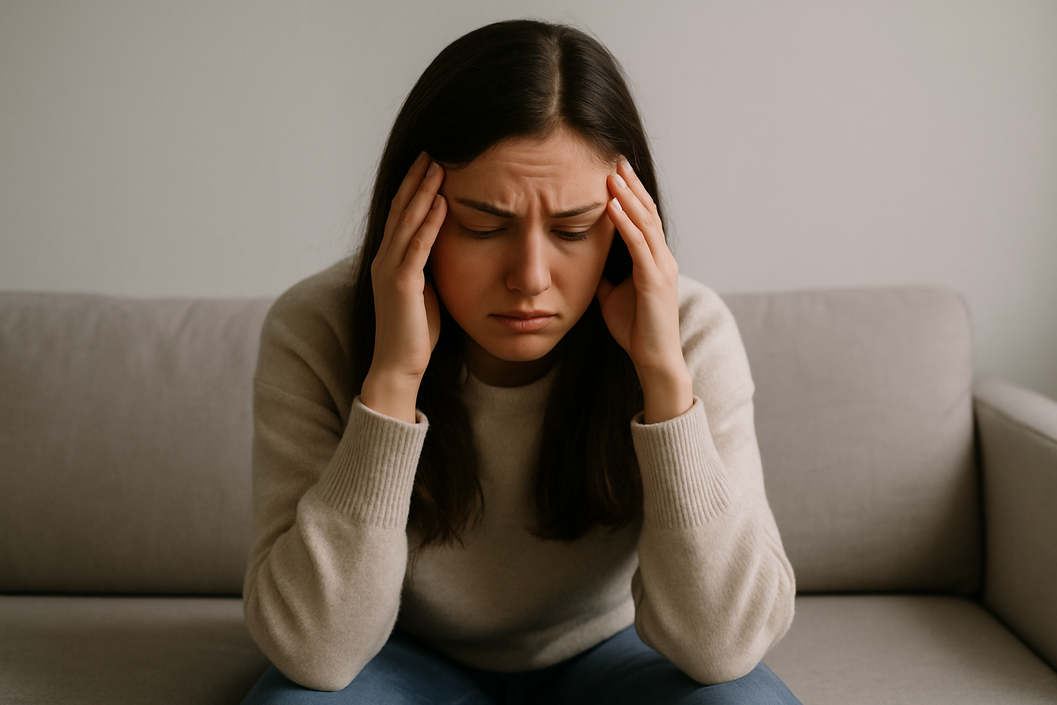 Mujer adulta con apatía emocional – Terapia psicológica en Puerto de Sagunto