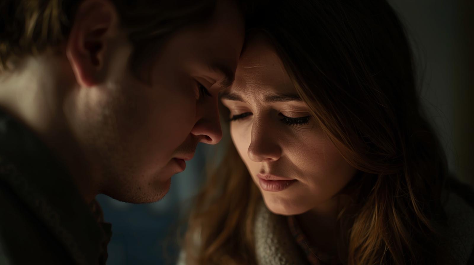 paraja con duelo y dolor por haber perdido un niño. superar un aborto